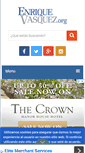 Mobile Screenshot of enriquevasquez.org